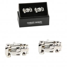 Pair of Cufflinks - F1 Cars