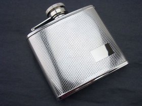 Stainless Steel Hip Flask 4oz