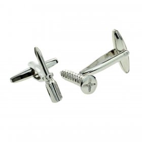 Cufflinks - Screwdriver & Screw