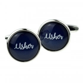 Cufflinks - Navy Blue Usher