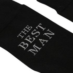 Amore Gift Boxed 'The Best Man' Socks