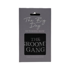 Amore Gift Boxed 'The Groom's Gang' Socks