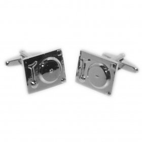 Cufflinks - DJ Turntable