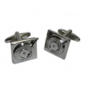 Cufflinks - DJ Deck Record Player