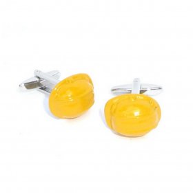 Cufflinks - Yellow Safety Helmet