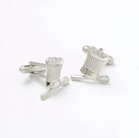 Cufflinks - Chefs Hat & Spoon