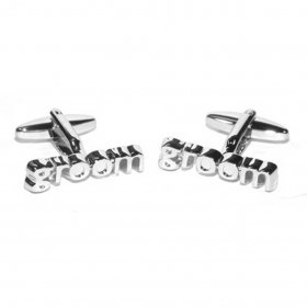 Cufflinks - Cut Out Groom