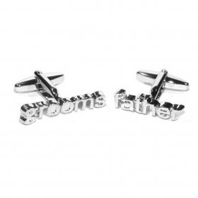 Cufflinks - Cut Out Grooms Father