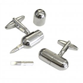 Cufflinks - Screw Together Mini Tool Kit