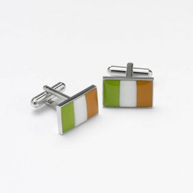 Cufflinks - Irish Flag