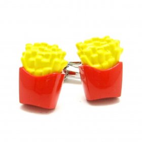 Cufflinks - French Fries