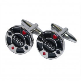 Cufflinks - Poker Chip $