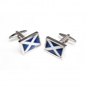 Cufflinks - Scotland Flag
