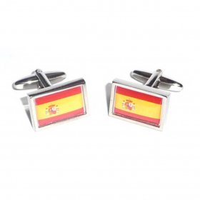 Cufflinks - Spain Flag