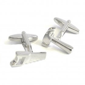 Cufflinks - Hammer and Saw