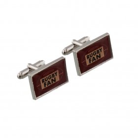 Ministry of Chaps Cufflink Set - Rugby Fan