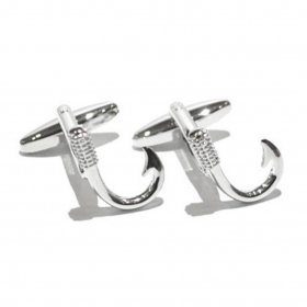 Cufflinks - Fishing Hook