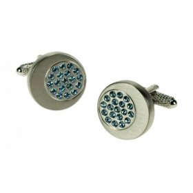 Cufflinks - Sapphire Crystal