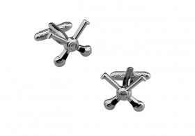 Cufflinks - Hurling - GAA Crossed Hurls