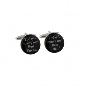 Cufflinks - Today I Marry My Best Friend