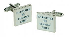 Cufflinks - I'd Rather Be Playing Golf