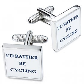 Cufflinks - I'd Rather Be Cycling